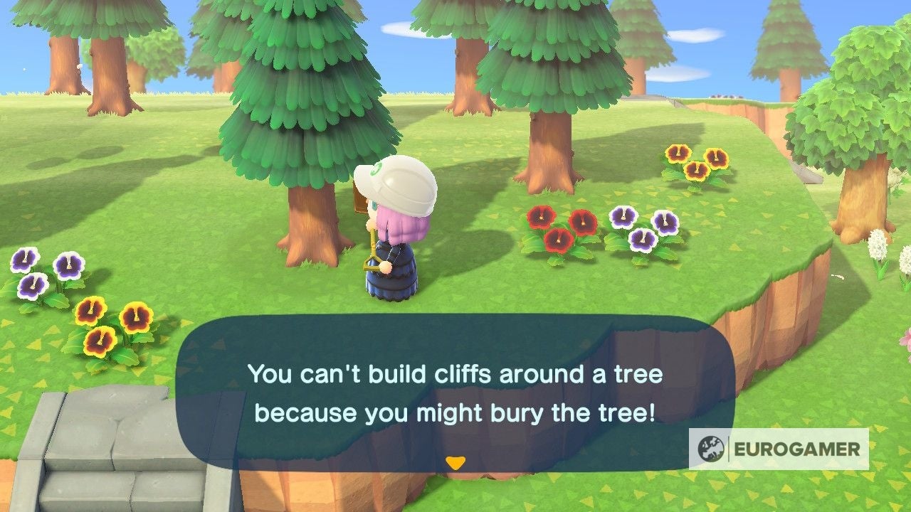 Animal Crossing Terraforming How to create paths, rivers and cliffs